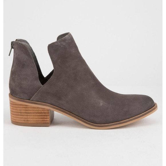 STEVE MADDEN Suede Ankle Booties - Picture 4 of 8